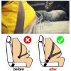 Seat Belt Extender, 4pcs Original Car Buckle Extender (7/8" Tongue Width) Accessories for Cars, Easy to Install, Buckle Up and Drive-In Comfort