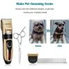 GiniHomer Dog Clippers, Cordless Dog Grooming Kit, Professional Quiet Electric Pets Hair Trimmers