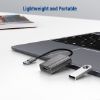 USB to HDMI Adapter, Full HD 1080P USB to HDMI Cable Video Adapter for Mac and Windows, Compatible with Windows 10/8.1/8/7, Mac OS