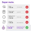 2 In 1 Vibrator, Clitoral Sucking Toy Vibrator for Women, Sex Toys for Women, Adult Toys with 5 Vibration Levels