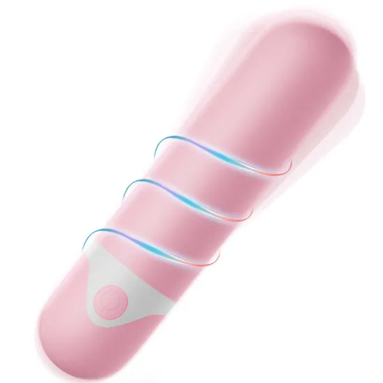 Thrusting Vibrator Wand, Mini Bullet Vibrator, G Spot Vibrator for Women, Adult Toys with 10 Vibration Modes
